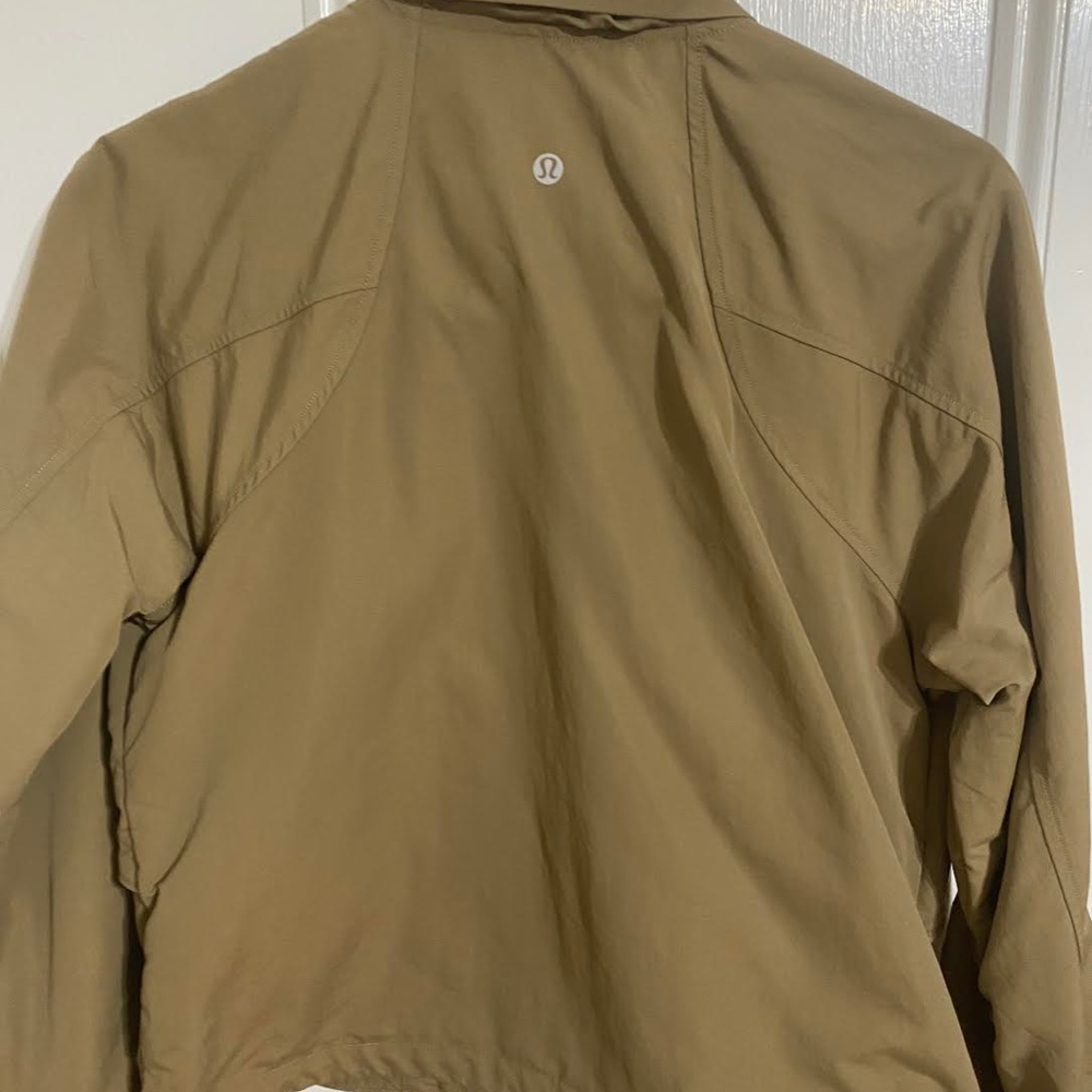 lululemon athletica Tan Bomber Jacket - Picture 2 of 2